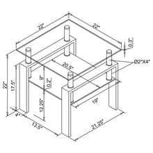 Load image into Gallery viewer, Dyer End &amp; Side Table
