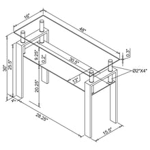 Load image into Gallery viewer, Dyer Console Table
