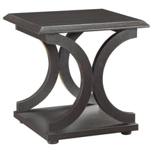 Load image into Gallery viewer, Shelly C-shaped Base End Table Cappuccino image
