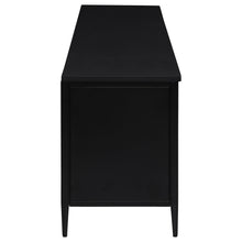 Load image into Gallery viewer, Amherst 4-door 78-inch Metal TV Stand Media Console Black
