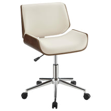 Load image into Gallery viewer, Addington Adjustable Height Office Chair Ecru and Chrome
