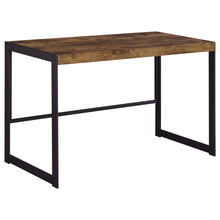 Load image into Gallery viewer, Estrella Writing Desk Antique Nutmeg and Gunmetal
