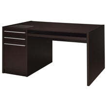 Load image into Gallery viewer, Halston 3-drawer Connect-it Office Desk Cappuccino image
