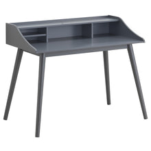 Load image into Gallery viewer, Percy 4-compartment Writing Desk Grey image
