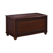 Load image into Gallery viewer, Finlay Flip Open Storage Cedar Chest Deep Tobacco image
