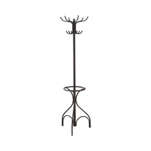 Load image into Gallery viewer, Kiefer Coat Rack with 12 Hooks Black
