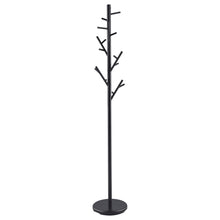 Load image into Gallery viewer, Clover 18-Hook Coat Rack Black
