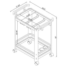 Load image into Gallery viewer, Jefferson Bar Cart
