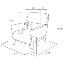 Load image into Gallery viewer, Andrea Accent Chair
