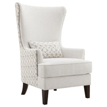 Load image into Gallery viewer, Pippin Upholstered Wingback Accent Chair Latte
