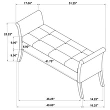 Load image into Gallery viewer, Farrah Storage Bench
