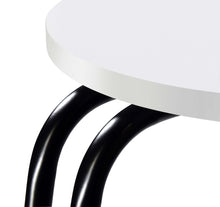 Load image into Gallery viewer, Hilly 3-tier Round Side Table White and Black
