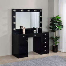 Load image into Gallery viewer, Acena Makeup Vanity Table with LED Mirror
