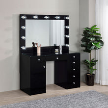 Load image into Gallery viewer, Acena Makeup Vanity Table with LED Mirror
