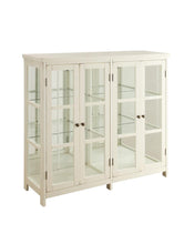 Load image into Gallery viewer, Sable 4-door Display Accent Cabinet White image
