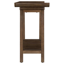 Load image into Gallery viewer, Ornelas 46-inch Console Table with Slatted Shelf Mango Brown
