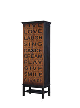 Load image into Gallery viewer, Lovegood 2-door Accent Cabinet Rich Brown and Black image
