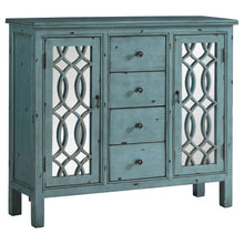 Load image into Gallery viewer, Rue 4-drawer Accent Cabinet Antique Blue
