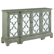 Load image into Gallery viewer, Erigeron 4-door Accent Cabinet Grey image
