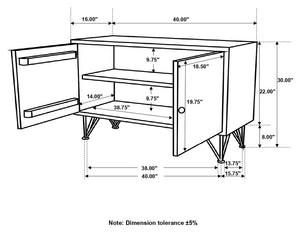 Eileen Accent Cabinet