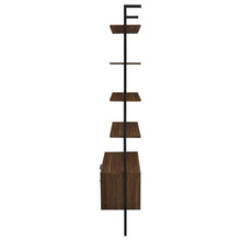 Load image into Gallery viewer, Owens 3-piece 96-inch Wall Mounted Bookshelf Set Walnut
