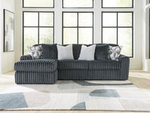Load image into Gallery viewer, Midnight-Madness Sectional Sofa with Chaise
