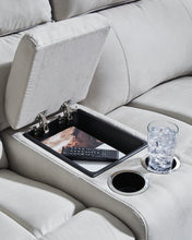 Load image into Gallery viewer, Social Pointe Reclining Sectional with Storage Console

