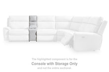 Load image into Gallery viewer, Social Pointe Reclining Sectional with Storage Consoles
