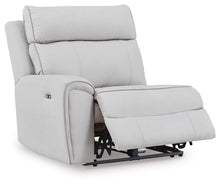 Load image into Gallery viewer, Social Pointe Reclining Sectional with Storage Consoles
