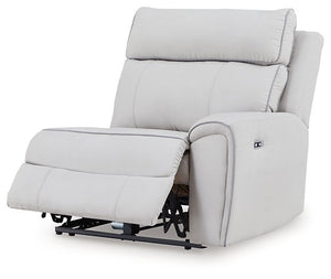 Social Pointe Reclining Sectional with Storage Console