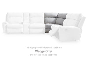 Social Pointe Reclining Sectional with Storage Console