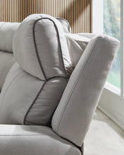 Load image into Gallery viewer, Social Pointe Reclining Sectional with Storage Console
