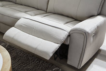 Load image into Gallery viewer, Social Pointe Reclining Sectional with Storage Console

