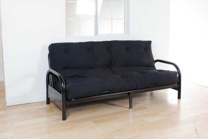 Nabila Black Full Futon Mattress, 6