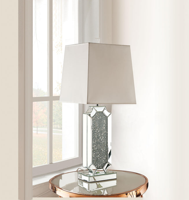 Noralie Mirrored & Faux Diamonds Table Lamp image