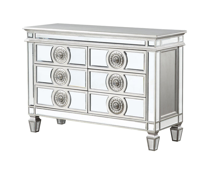 Varian Mirrored & Antique Platinum Server image