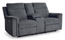 Load image into Gallery viewer, Barnsana Power Reclining Loveseat with Console
