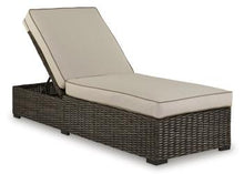 Load image into Gallery viewer, Coastline Bay Outdoor Chaise Lounge with Cushion
