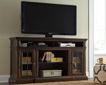 Load image into Gallery viewer, Roddinton 72&quot; TV Stand with Electric Fireplace
