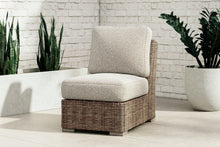 Load image into Gallery viewer, Beachcroft Outdoor Armless Chair with Cushion
