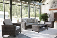 Load image into Gallery viewer, Cloverbrooke 4-Piece Outdoor Conversation Set
