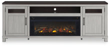 Load image into Gallery viewer, Darborn 88&quot; TV Stand with Electric Fireplace
