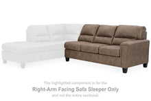 Load image into Gallery viewer, Navi 2-Piece Sectional Sofa Sleeper Chaise
