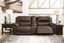 Load image into Gallery viewer, Dunleith 3-Piece Power Reclining Loveseat with Console
