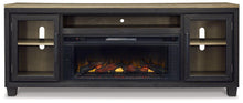 Load image into Gallery viewer, Foyland 83&quot; TV Stand with Electric Fireplace
