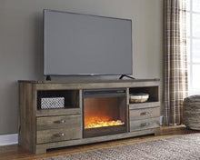 Load image into Gallery viewer, Trinell 63&quot; TV Stand with Electric Fireplace
