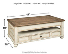 Load image into Gallery viewer, Realyn Coffee Table with Lift Top
