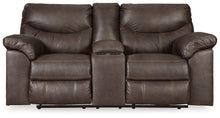 Load image into Gallery viewer, Boxberg Reclining Loveseat with Console
