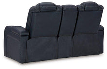 Load image into Gallery viewer, Fyne-Dyme Power Reclining Loveseat with Console
