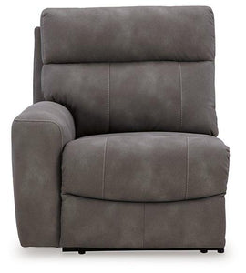 Next-Gen DuraPella Power Reclining Sectional Loveseat with Console